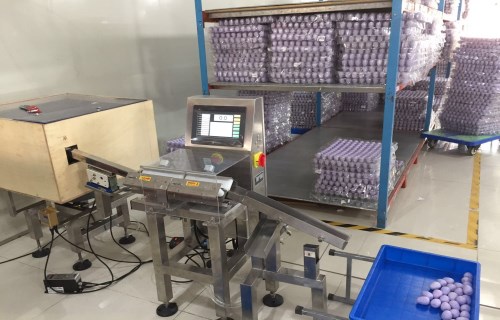 德林越南分公司在我司定制一臺自動稱重機·