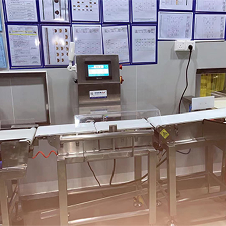 用于食品加工的自動稱重機